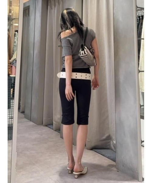 LAGUA GEM（ラグアジェム） パンツ BASIC CAPRI パンツ レディース