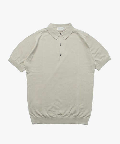 ポロシャツ JOHN SMEDLEY / ADRIAN 30G コットンニット 半袖 ポロシャツ（STANDARD FIT） メンズ レディースの画像