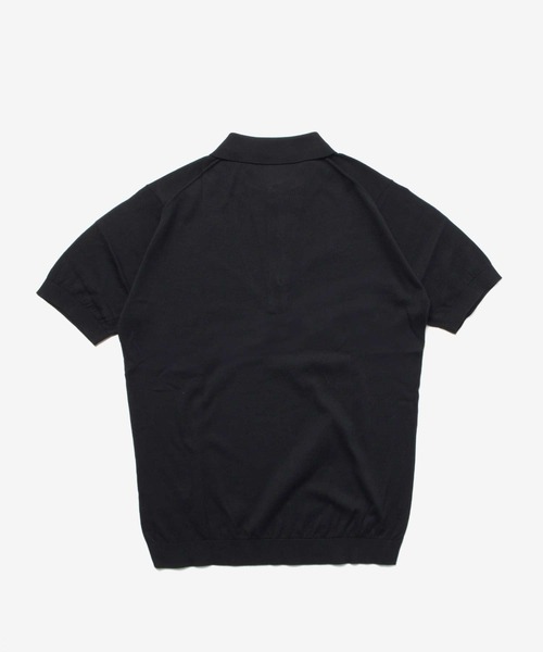 ポロシャツ JOHN SMEDLEY / ADRIAN 30G コットンニット 半袖 ポロシャツ（STANDARD FIT） メンズ レディースの画像