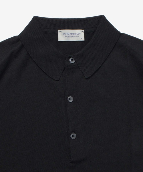 ポロシャツ JOHN SMEDLEY / ADRIAN 30G コットンニット 半袖 ポロシャツ（STANDARD FIT） メンズ レディースの画像