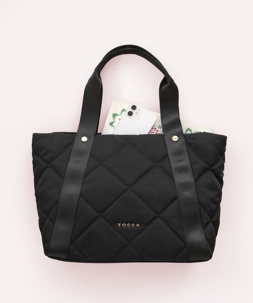 ☆美品☆TOCCA ブラック トートバッグ TOCCA（トッカ） トートバッグ F ブラック レディース : ZOZOTOWN