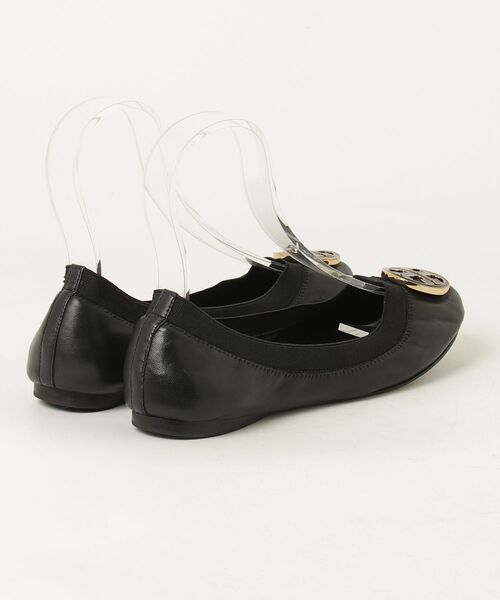 ☆美品☆トリバーチ パンプス バレーシューズ ブラック レディース 7 1/2M TORY BURCH（トリーバーチ） バレエシューズ 7M ブラック レディース