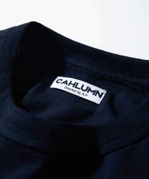 「CAHLUMN」 長袖Tシャツ MEDIUM ホワイト メンズ_画像6