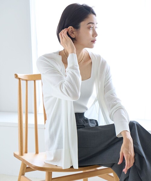 「UNFILO」 ノースリーブトップス MEDIUM ブラック レディース_画像8