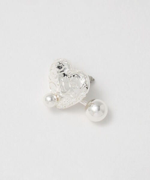ピアス 「Soierie」Heart barbell ピアス レディースの画像