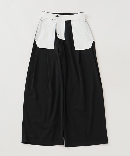 IENA LA BOUCLE（イエナラブークル） ワイドパンツ スラックス パンツ