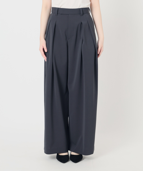 IENA LA BOUCLE（イエナラブークル） ワイドパンツ スラックス パンツ