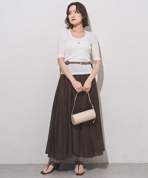 Whim Gazette（ウィム ガゼット） tシャツ 「myporter」ラウンドネック