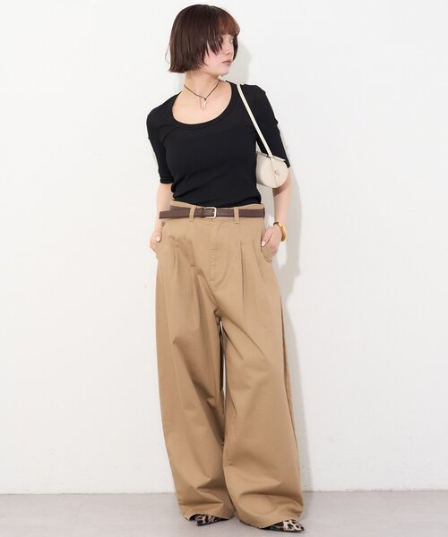Whim Gazette（ウィム ガゼット） tシャツ 「myporter」ラウンドネック