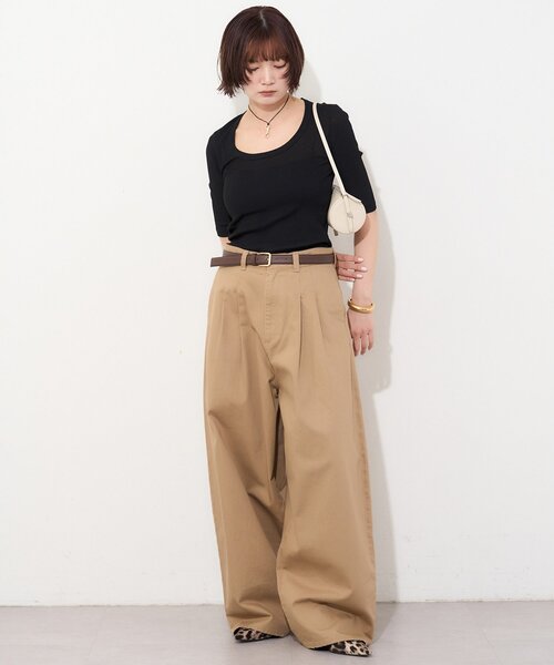 Whim Gazette（ウィム ガゼット） tシャツ 「myporter」ラウンドネック