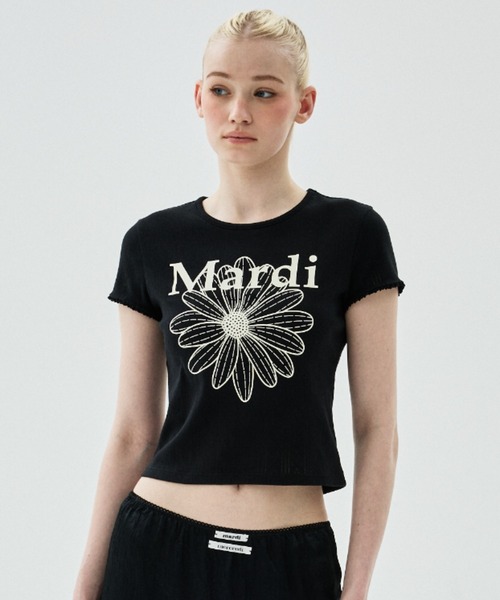 Mardi Mercredi（マルディメクルディ） tシャツ 半袖 SLIM FIT TOP
