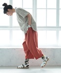 パンツ 「ショート丈」ナツ丈パンツ レディースの詳細画像1