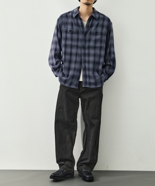 CITY TOKYO シャツ 「CITY TOKYO/シティートーキョー」模紗織 チェック