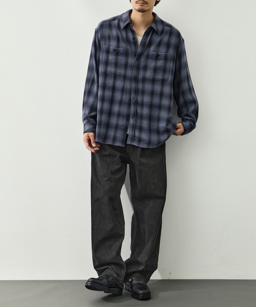 CITY TOKYO シャツ 「CITY TOKYO/シティートーキョー」模紗織 チェック