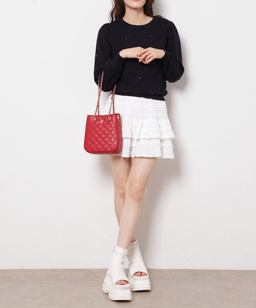 「ESPERANZA」 フラットパンプス S ブラック レディース_画像4