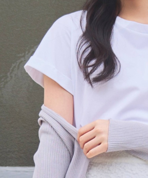 WILLSELECTION（ウィルセレクション） tシャツ 半袖 ロゴ刺繍ターン