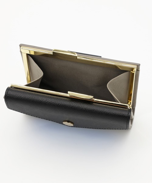 CULLNI（クルニ） 財布 Leather Combination Pocket Flap Clasp Wallet
