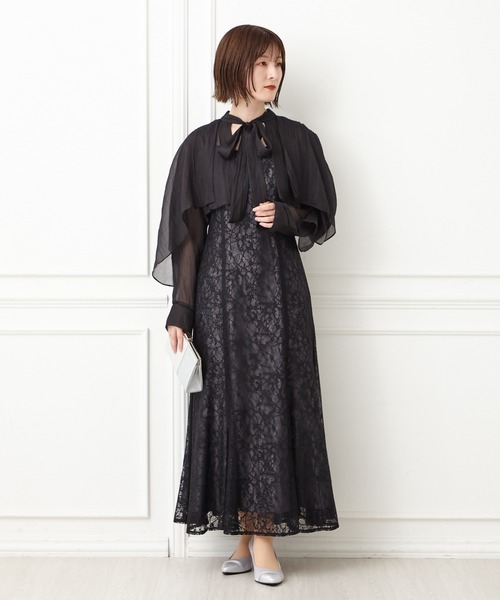 「AIMER」 コンビワンピース SMALL ブラック レディース_画像5