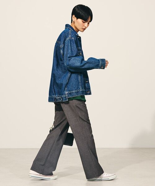 「AMERICAN HOLIC」 デニムジャケット M インディゴブルー レディース_画像8