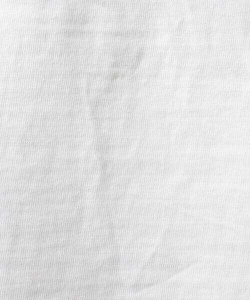 「BARNS OUTFITTERS」 半袖Tシャツ M ホワイト メンズ_画像7