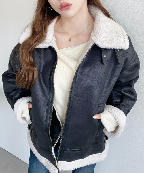 moment+ ムートンコート ボアコート 「累計販売枚数2万枚突破