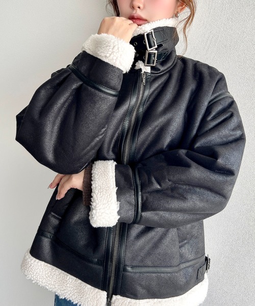 moment+ ムートンコート ボアコート 「累計販売枚数2万枚突破
