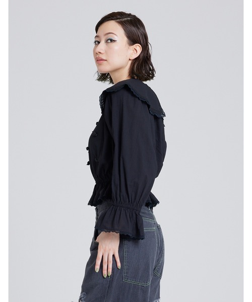 Little sunny bite ブラウス シャツ Girly blouse レディース