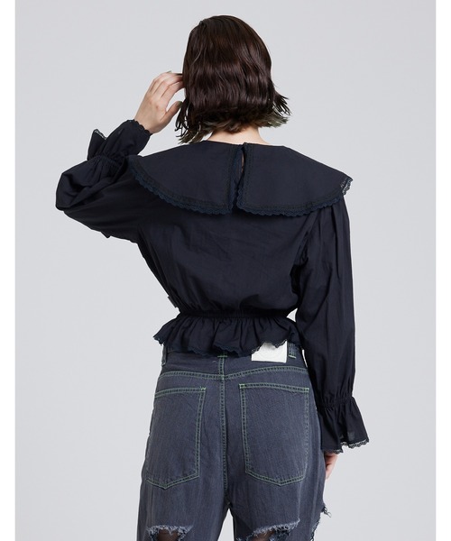 Little sunny bite ブラウス シャツ Girly blouse レディース