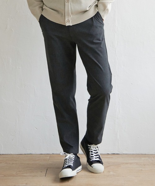 ikka スラックス GOKU楽 EASYSTRETCH イージーストレッチ メンズ