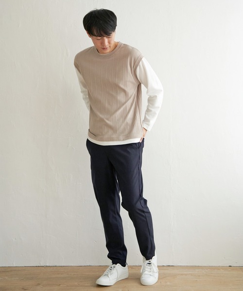 ikka（イッカ） スラックス EASYSTRETCH イージーストレッチ