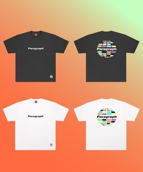 【Paragraph】★送料・関税込★25SSパラグラフアーチロゴシャツ Paragraph tシャツ A'GEM/9 × .kom「paragraph/パラグラフ