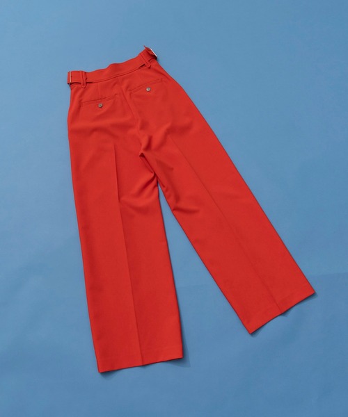 MAISON SPECIAL パンツ スラックス Waist Belt Slacks/ウエスト