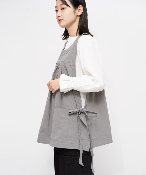 salle de bal（サルデバル） エプロン FABORI / ファボリ VEST APRON