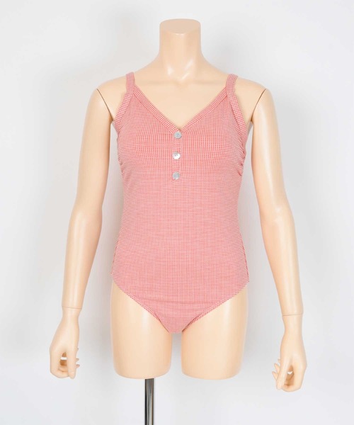 SEA DRESS（シードレス） 水着 ギンガムチェックワンピース/水着