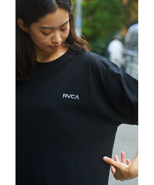ねね rvca arch  ルーカ アーチ Tシャツ RVCA（ルーカ） tシャツ レディース ARCH RVCA MESH TEE Tシャツ