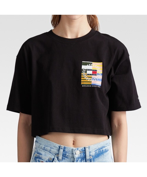 TOMMY JEANS tシャツ 「オンライン限定」ラグジュアリーオーバー