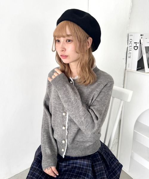 Loueme 帽子 ベレー帽 「11色展開」ベーシックベレー帽