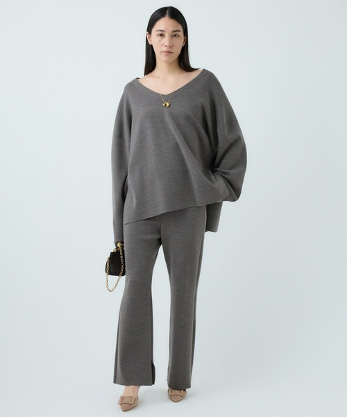 chaos カオス 日本製 シエラ ウール Vネック ニット 新色＆追加】シエラウールVネックニット | [公式]カオス（Chaos）通販