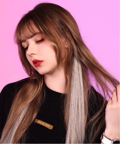 Port（ポート） ウィッグ 「 クリップタイプ 」 ポイントカラー