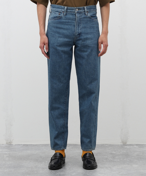 パンツ LENO&CO / tapered denim trousers S LENO High waist tapered jeans LUCY 00 Denim pants Navy 3
