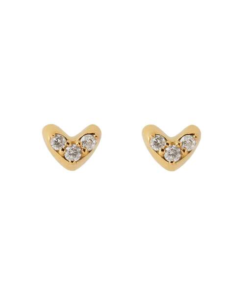 ピアス petit・ハートダイヤピアス レディース