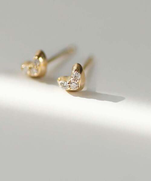 SIENA ROSE（シエナロゼ） ピアス petit・ハートダイヤピアス