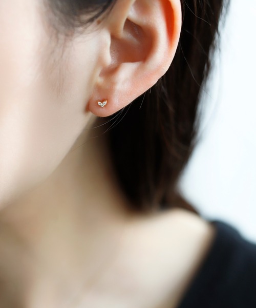 SIENA ROSE 重なりピアス SIENA ROSE】重なり・ピアス｜SANPO ONLINE(サンポーオンライン)