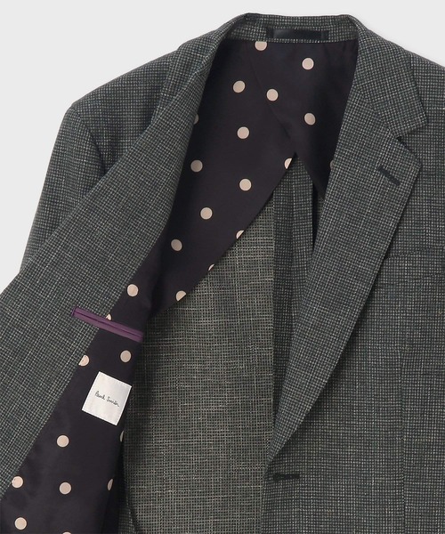 ポール スミス グレンチェック テーラードジャケット タリアトーレ Paul Smith ジャケット テーラードジャケット グレンチェック