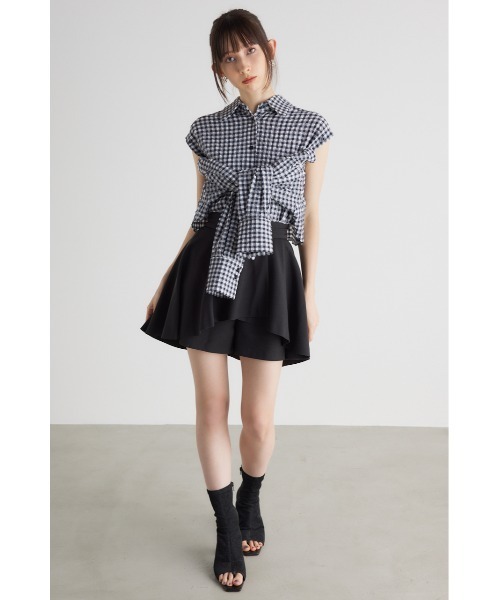 rienda 2WAYハイウエストミニスコートショートパンツ rienda｜2WAYハイウエストミニスコートショートパンツ | Rakuten