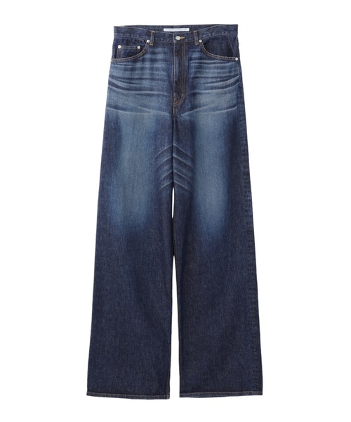 メンズ44 JOHN LAWRENCE SULLIVAN ワイド デニム パンツ JOHN LAWRENCE SULLIVAN ジーンズ WASHED DENIM WIDE PANTS