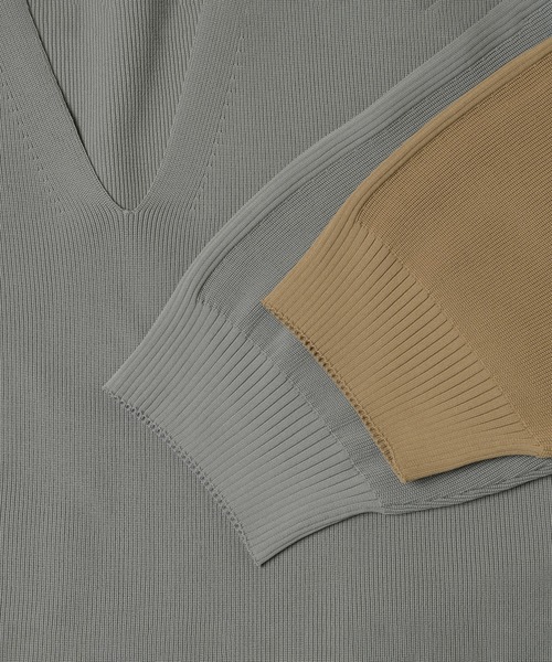 New Balance ニット セーター MET24 Knit V Neck Pullover