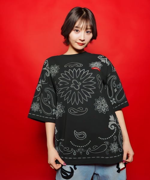 ガルフィー GA×GALFY-バンダナわんわんシャツ GALFY tシャツ GA×GALFY-バンダナわんわんTee メンズ レディース