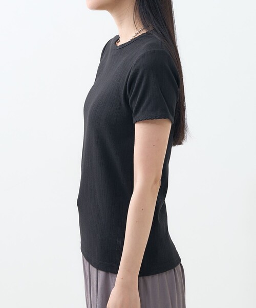 FREAK'S STORE tシャツ 針抜き ピコレース Tシャツ レディース