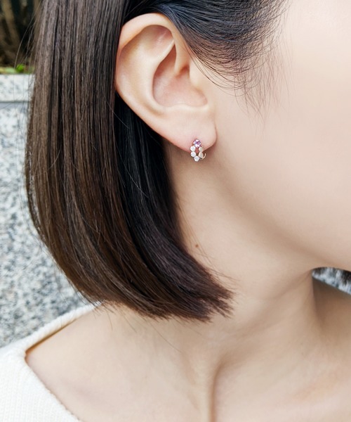 TAKE-UP ピアス キラキラネコピアス( PG) レディース : ZOZOTOWN